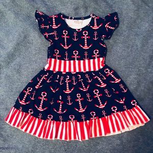 Dresses - Cutesy Sailor Dress for Girls Dresses - Cutesy Sailor Dress for Girls